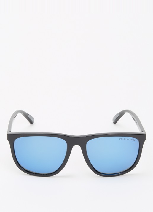 Ralph Lauren Wayfarer zonnebril gepolariseerd PH4231U - detail 2 zwart