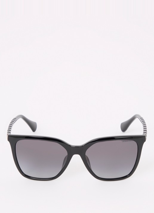 Ralph Lauren Wayfarer zonnebril gepolariseerd RA5328U - detail zwart