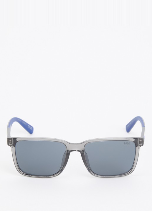 Ralph Lauren Wayfarer zonnebril PH4189U - detail 2 grijs