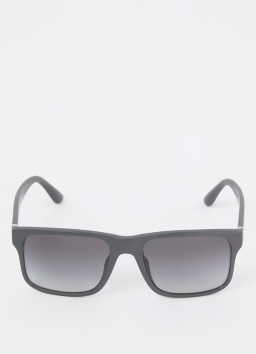 Ralph Lauren Wayfarer zonnebril PH4195U  - detail 3 donkergrijs