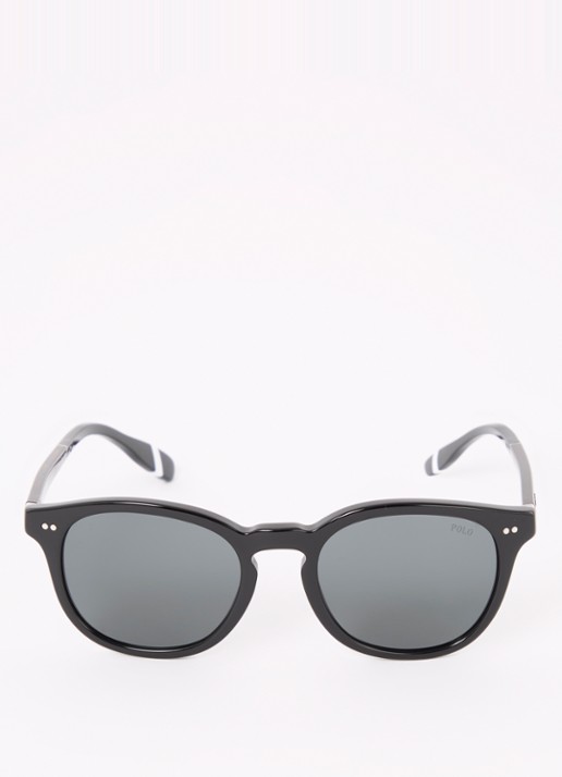 Ralph Lauren Wayfarer zonnebril PH4206 - detail zwart