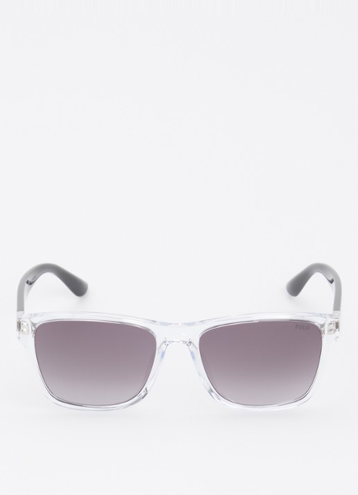 Ralph Lauren Wayfarer zonnebril PH4229U - detail transparant