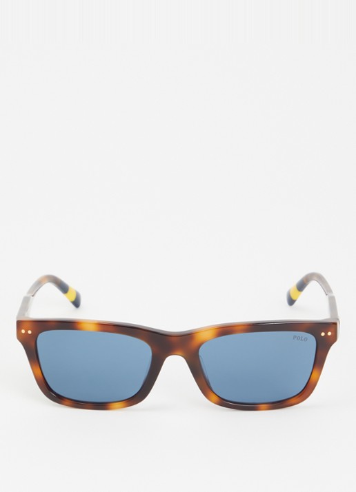 Ralph Lauren Wayfarer zonnebril PH4240U - detail bruin