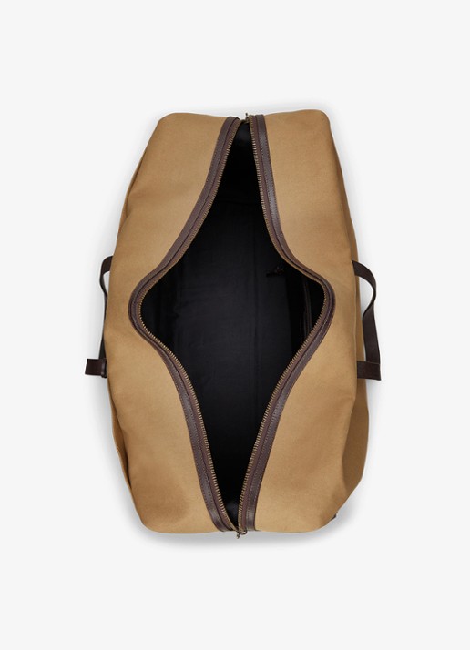 Ralph Lauren Weekendtas met logo - achterkant 6 montana khaki / khaki