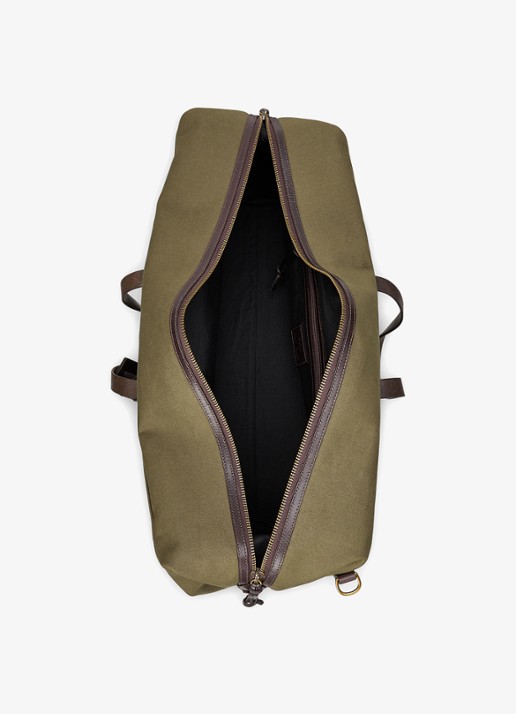 Ralph Lauren Weekendtas met logo - detail 2 defender grn / mosgroen