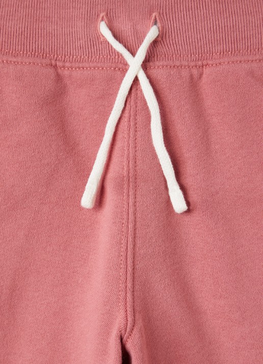 Ralph Lauren Wide fit joggingbroek met logoborduring - detail 3 koraalroze