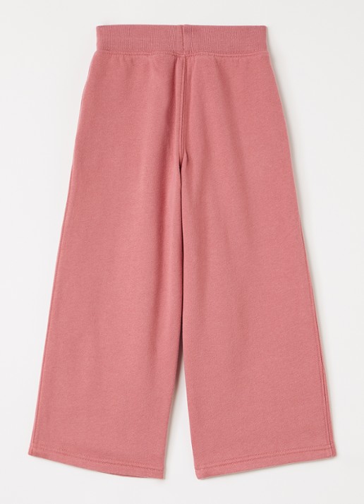 Ralph Lauren Wide fit joggingbroek met logoborduring - voorkant 2 koraalroze