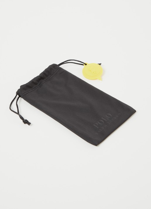 Ralph Lauren Zonnebril met verwisselbare brillenpoten PH4180U - detail bruin