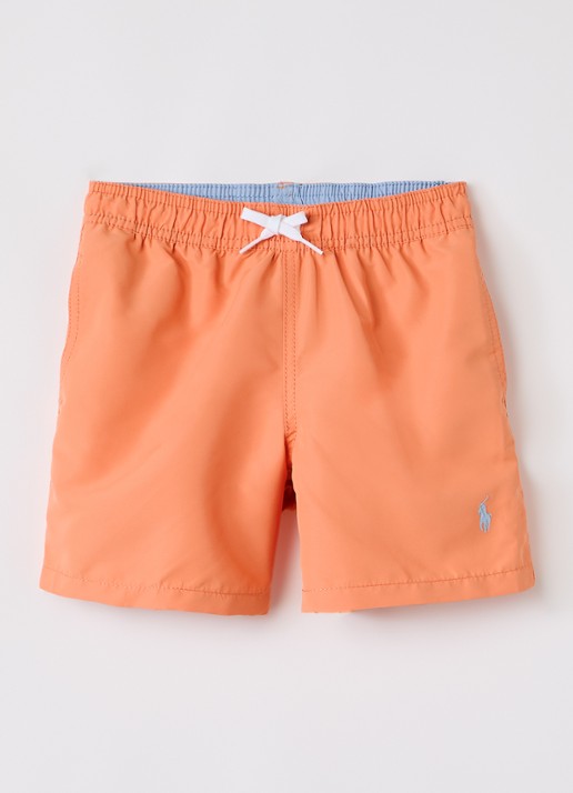 Ralph Lauren Zwemshorts met logo - voorkant 3 orange