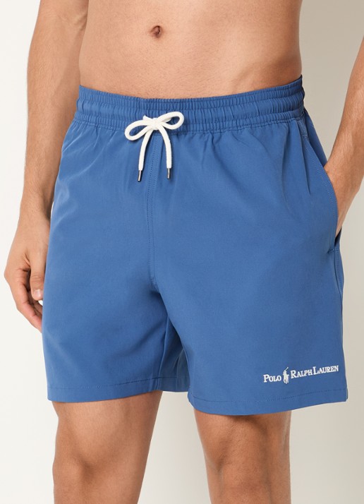 Ralph Lauren Zwemshorts met logoborduring en steekzakken