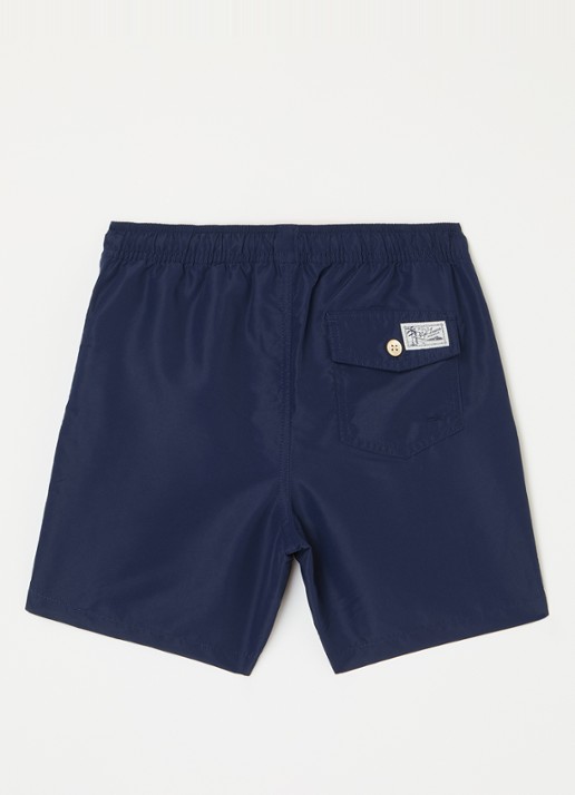 Ralph Lauren Zwemshorts met logoborduring - voorkant 2 donkerblauw