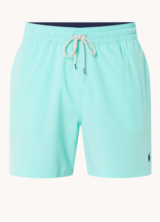 Ralph Lauren Zwemshorts met steekzakken en logo  - voorkant 3 mint