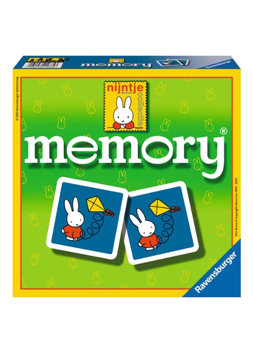 Ravensburger Nijntje memory - voorkant multicolor