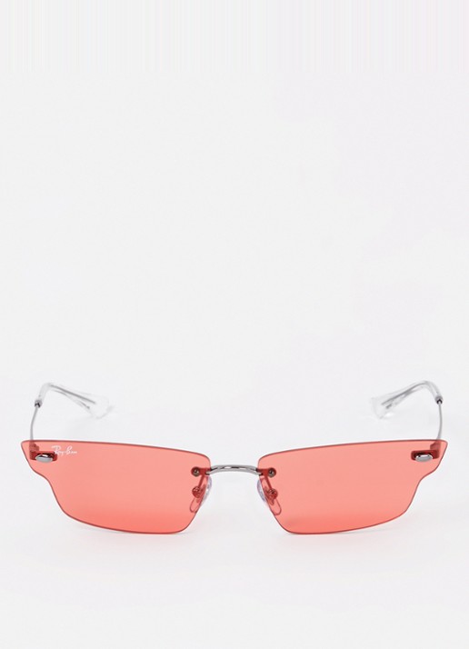 Ray-Ban Anh zonnebril RB3731 - detail 3 zilver