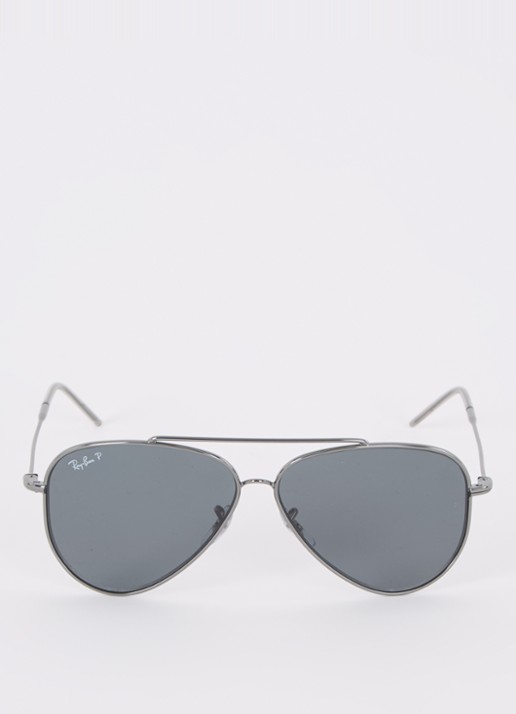 Ray-Ban Aviator Reverse zonnebril RBR0101S - detail 2 antraciet