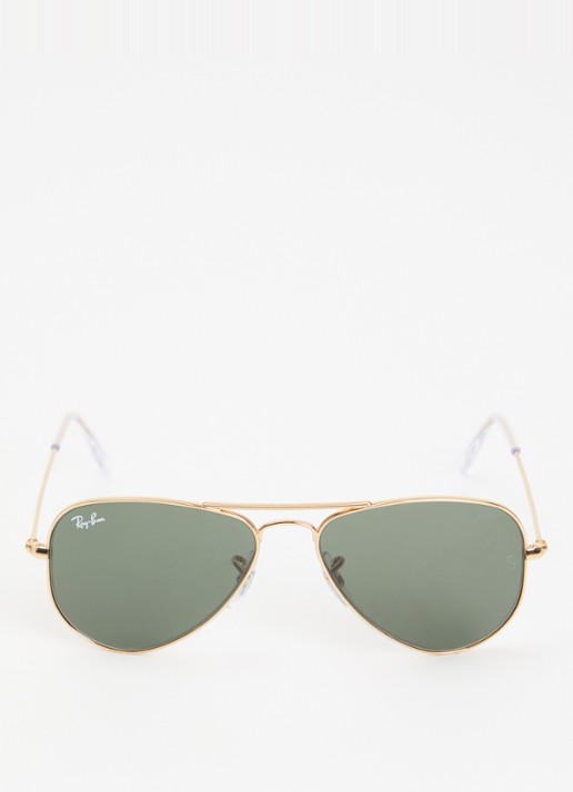 Ray-Ban Aviator Small zonnebril RB3044 - detail 2 goud