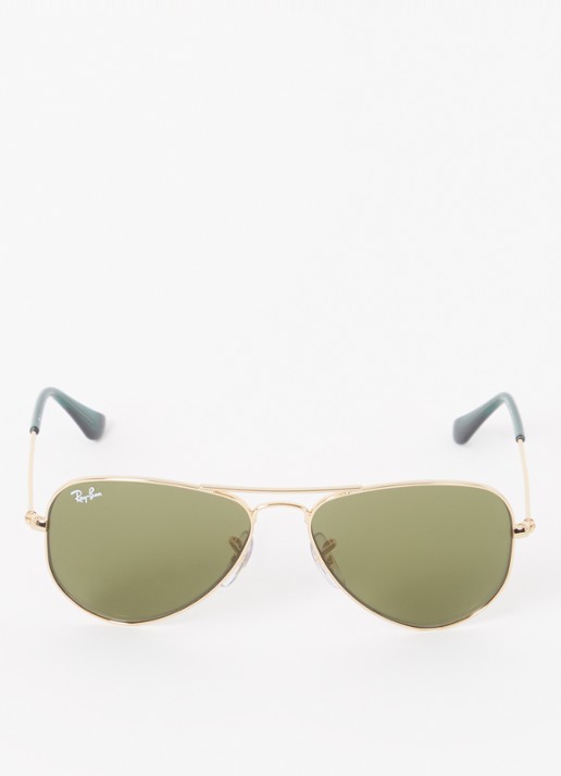 Ray-Ban Aviator zonnebril RJ9506S - detail goud