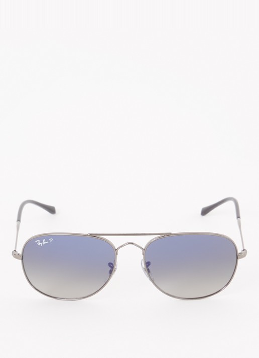 Ray-Ban Bain Bridge zonnebril gepolariseerd RB3735 - detail 2 donkergrijs