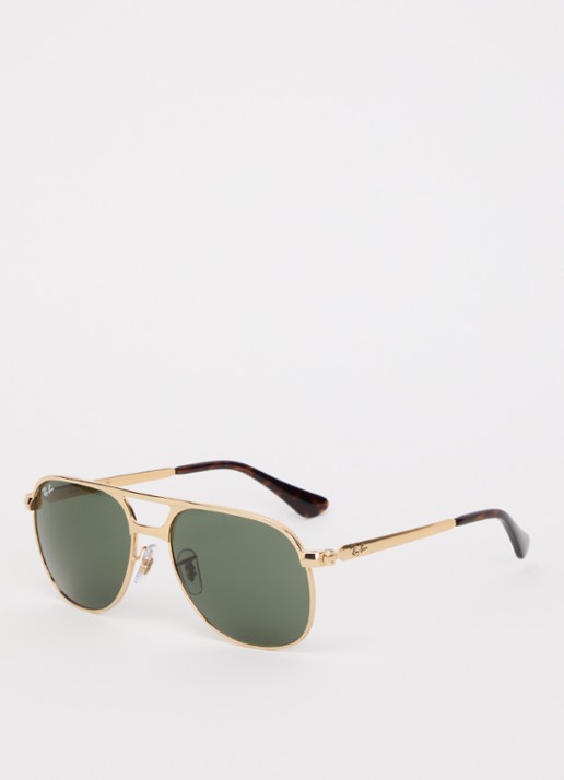 Ray-Ban Bill Max zonnebril RB3793 - voorkant goud
