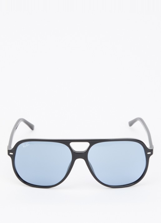 Ray-Ban Bill Summer Capsule piloten zonnebril RB2198  - detail 2 zwart