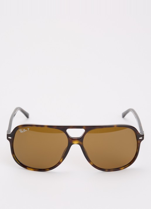 Ray-Ban Bill zonnebril gepolariseerd RB2198 - detail bruin