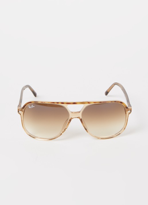 Ray-Ban Bill zonnebril RB2198  - voorkant 4 lichtbruin