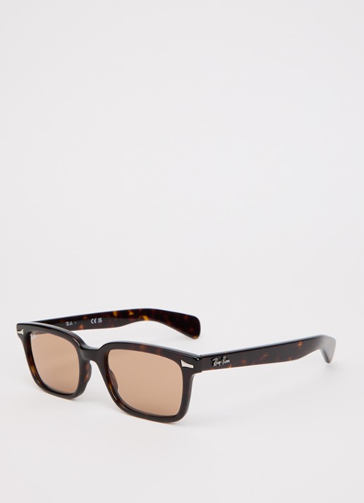 Ray-Ban Brunel zonnebril RB2234 - voorkant 4 donkerbruin