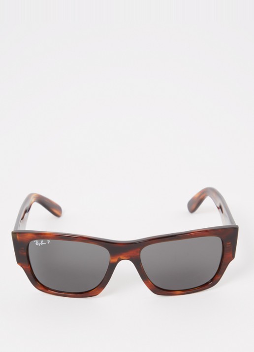 Ray-Ban Carlos zonnebril gepolariseerd RB0947S - detail bruin