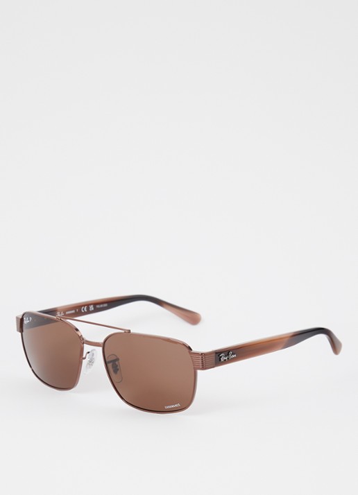 Ray-Ban Chromance zonnebril gepolariseerd RB3751CH
