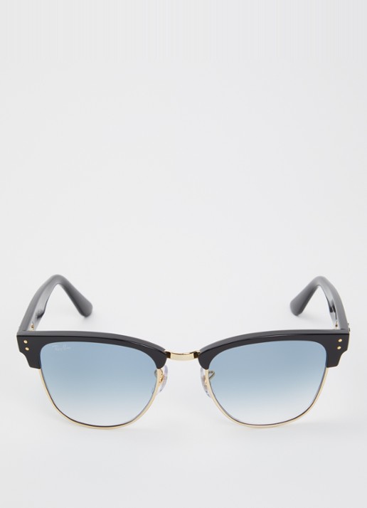 Ray-Ban Clubmaster Reverse zonnebril RBR0504S - detail 2 zwart