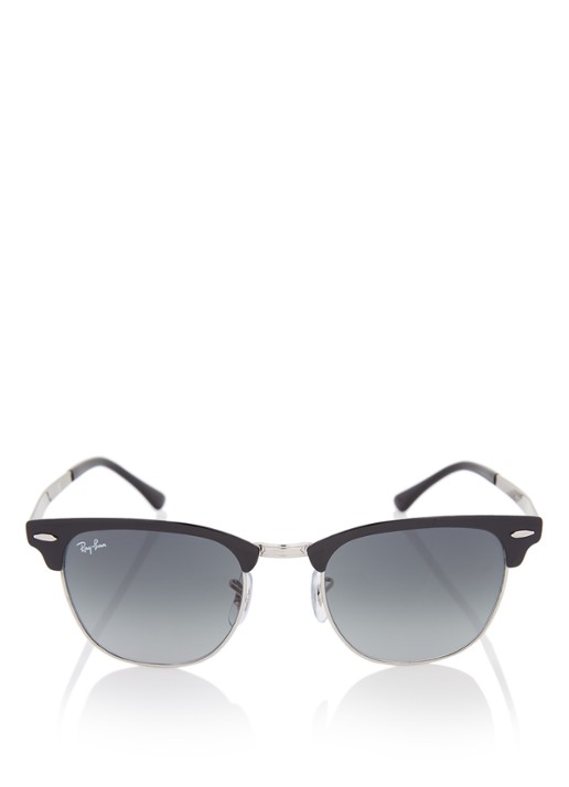 Ray-Ban Clubmaster zonnebril RB3716  - voorkant 2 zwart