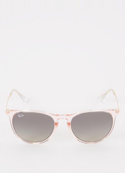Ray-Ban Erika zonnebril RB4171 - detail 3 lichtroze