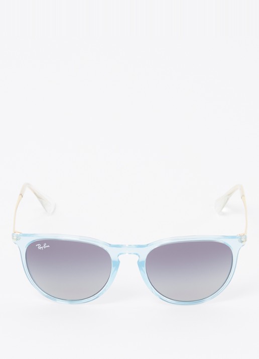 Ray-Ban Erika zonnebril RB4171 - detail 3 lichtblauw