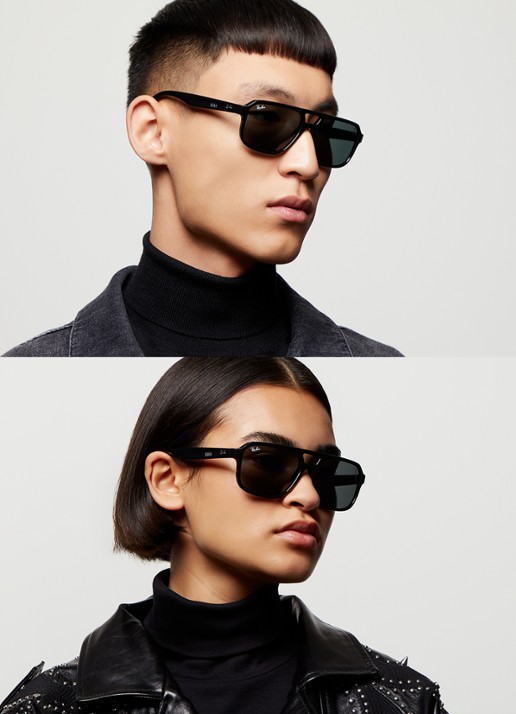 Ray-Ban Ferrari zonnebril RB4414M - voorkant 2 zwart