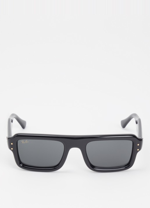 Ray-Ban Flacko Puffer zonnebril RB4954 - detail zwart