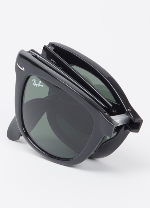 Ray-Ban Folding Wayfarer zonnebril RB4105 - detail 5 bruin