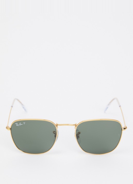 Ray-Ban Frank zonnebril gepolariseerd RB3857 - detail 2 goud