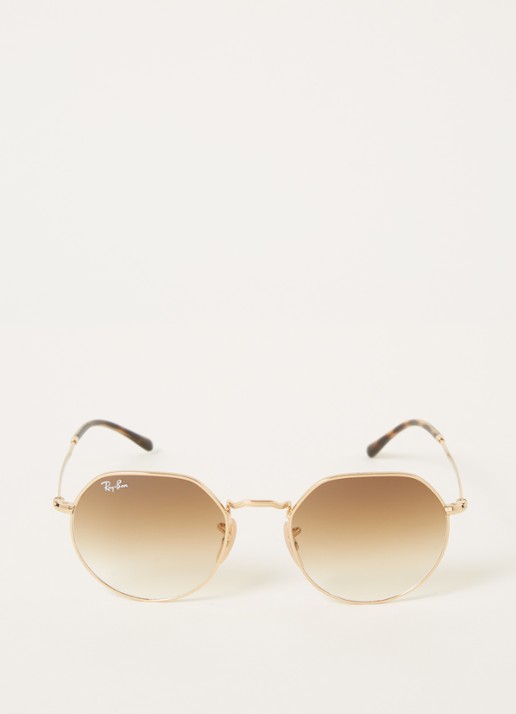 Ray-Ban Jack zonnebril RB3565 - voorkant 3 goud