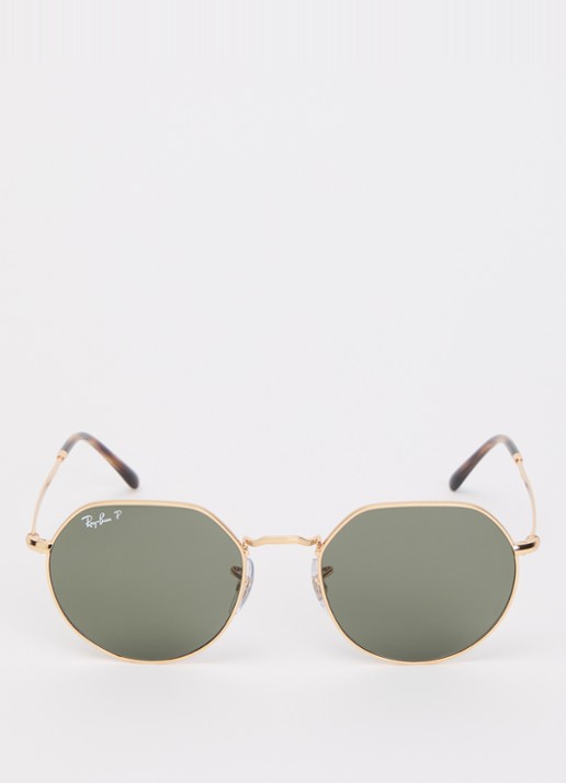 Ray-Ban Jack zonnebril RB3565 - detail goud