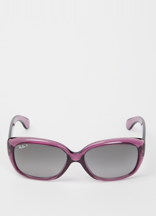 Ray-Ban Jackie zonnebril RB4101 gepolariseerd - detail 2 violet