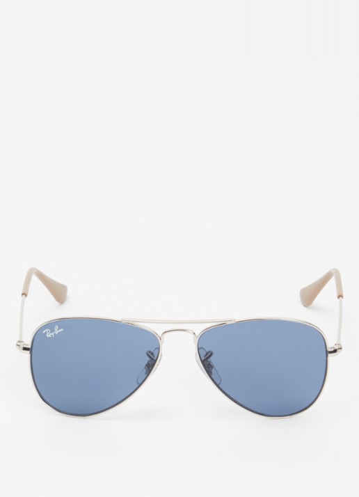 Ray-Ban Junior Aviator zonnebril RJ9506S - detail 2 zilver