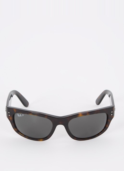 Ray-Ban Mega Balorama zonnebril RB2289 - detail 2 donkerbruin