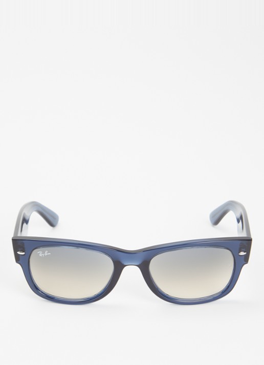 Ray-Ban Mega Wayfarer II zonnebril RB0832S - detail donkerblauw