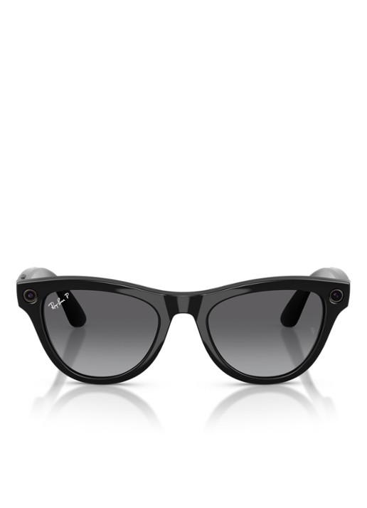 Ray-Ban Meta Skyler zonnebril gepolariseerd RW4014 - detail 2 zwart