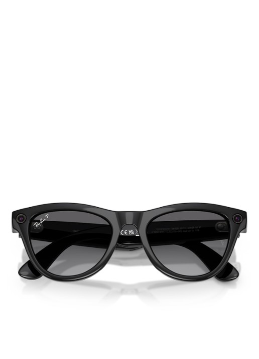 Ray-Ban Meta Skyler zonnebril gepolariseerd RW4014 - detail 3 zwart
