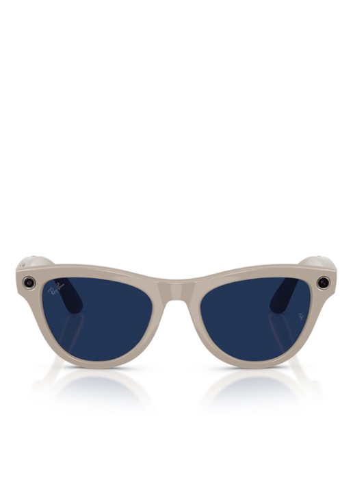 Ray-Ban Meta Skyler zonnebril RW4014 - detail beige