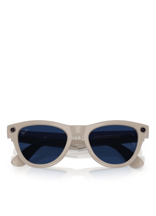 Ray-Ban Meta Skyler zonnebril RW4014 - detail 4 beige