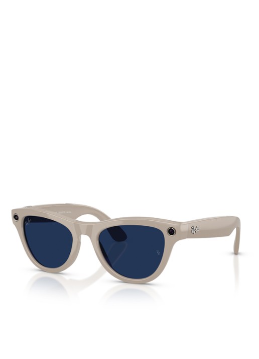 Ray-Ban Meta Skyler zonnebril RW4014 - voorkant 2 beige