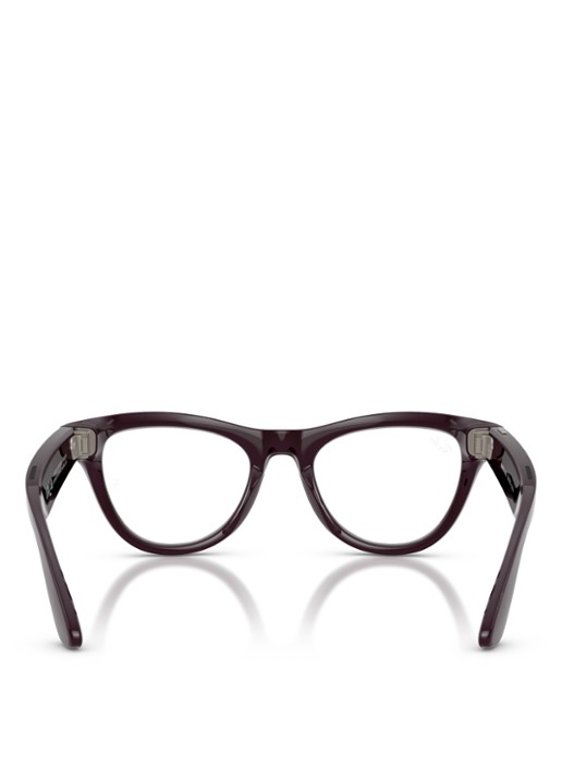 Ray-Ban Meta Skyler zonnebril RW4014 - achterkant 7 bordeauxrood