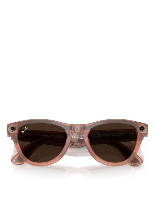 Ray-Ban Meta Skyler zonnebril RW4014 - detail 3 bruin